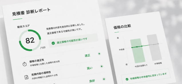 適正価格診断レポート